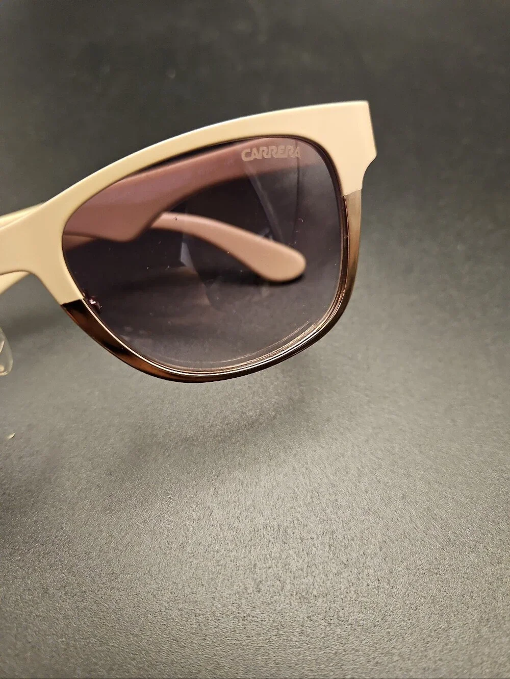Carrera 6010/s  Cream And Brown Womens Sunglasses Classy Stylish